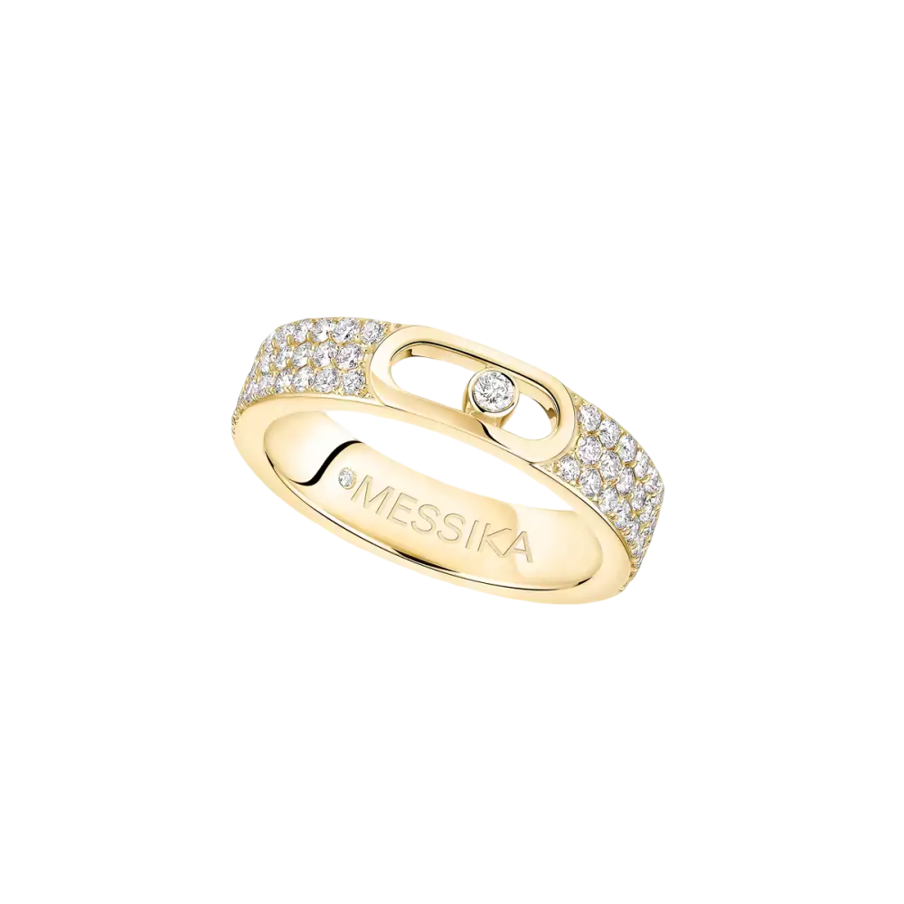 Move Joaillerie pavé wedding ring