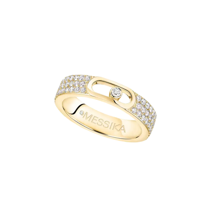 Move Joaillerie pavé wedding ring