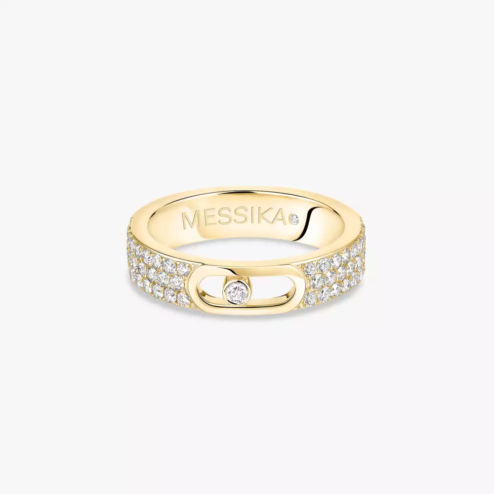 Move Joaillerie pavé wedding ring