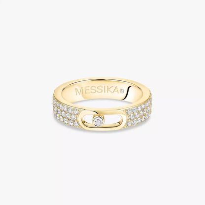 Move Joaillerie pavé wedding ring