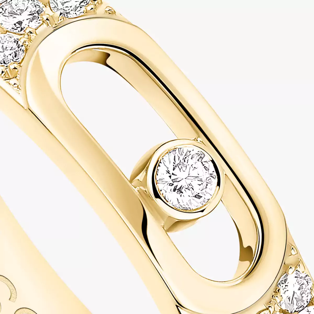 Move Joaillerie pavé wedding ring