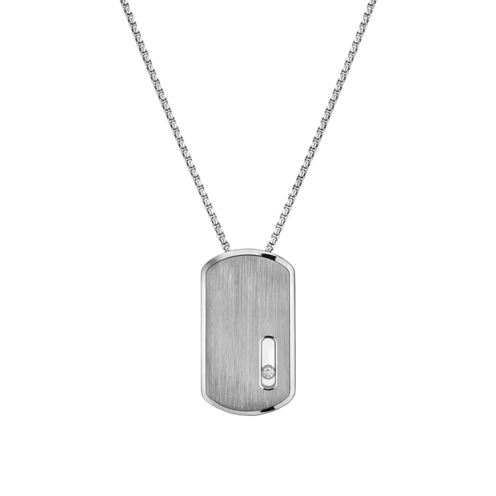 Move Titanium pendant necklace large