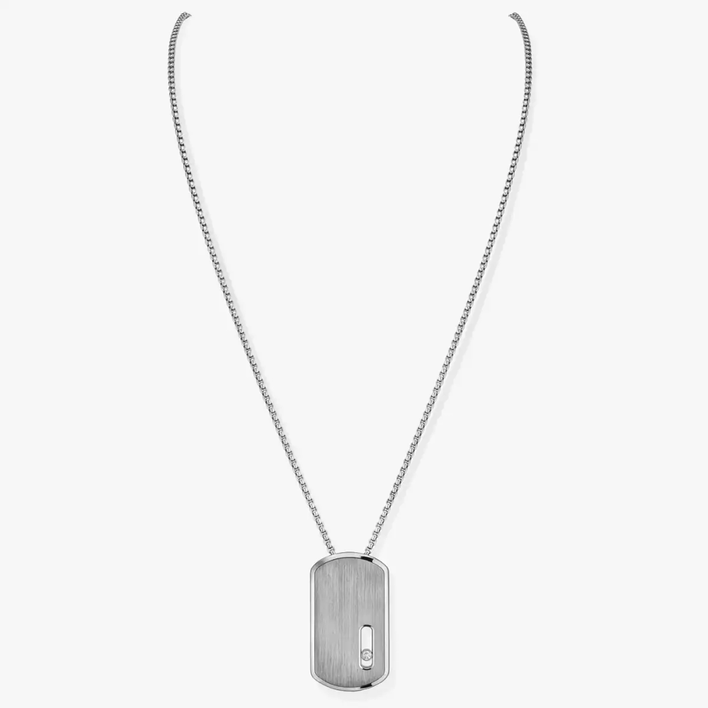 Move Titanium pendant necklace large