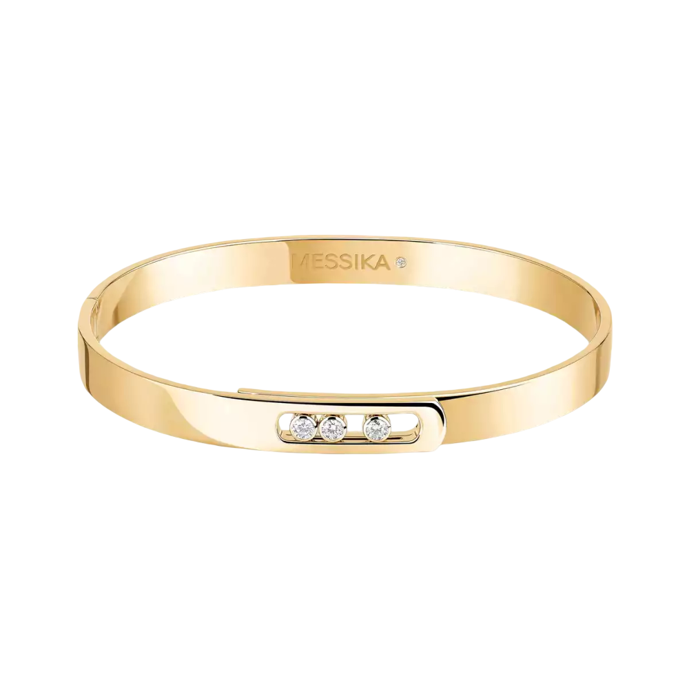 Bangle Move Noa Armband Diamant Gelbgold