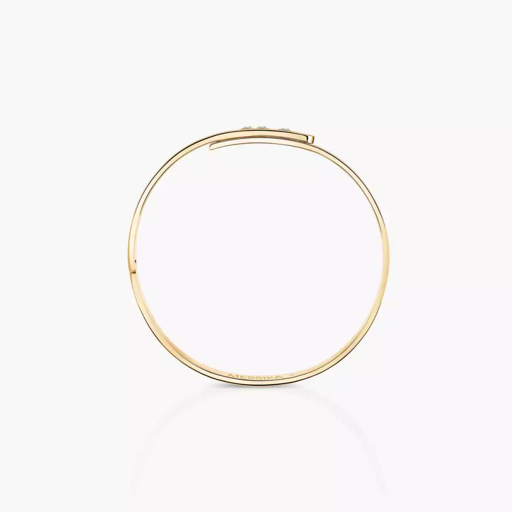 Bangle Move Noa Armband Diamant Gelbgold
