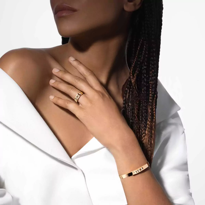 Bangle Move Noa Armband Diamant Gelbgold