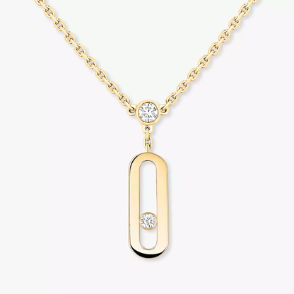 Move Uno two-row necklace