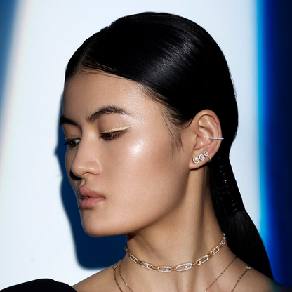 Joy Trio White Gold Diamond Earrings
