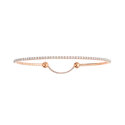 Skinny Armband mit Diamantreihe, kleines Modell