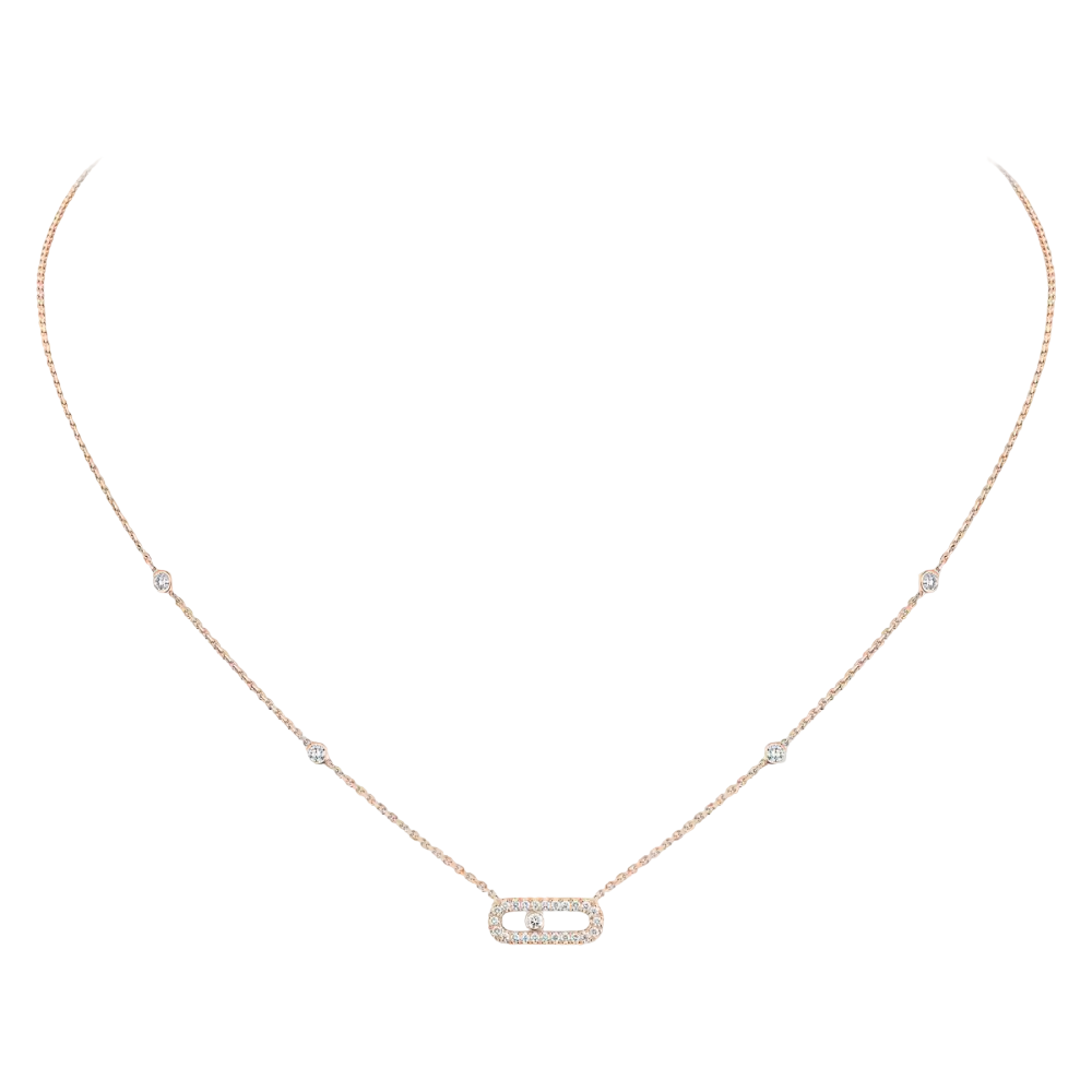 Move Uno pavé necklace