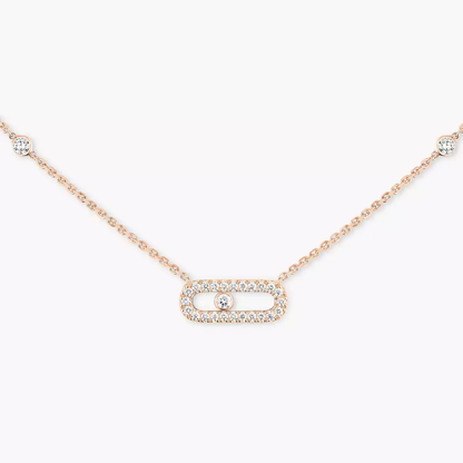 Move Uno pavé necklace