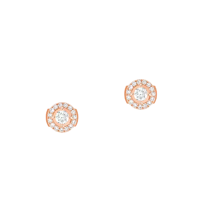 Joy 0,10 kt Ohrringe Diamant Roségold