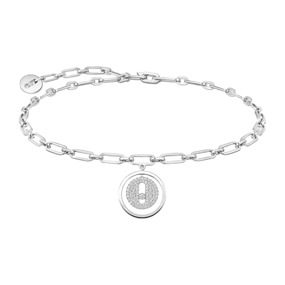 Lucky Move pavé ankle bracelet