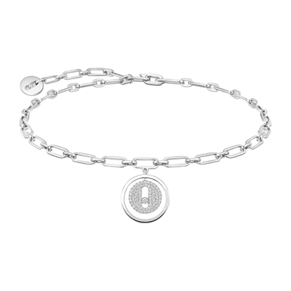 Lucky Move pavé ankle bracelet