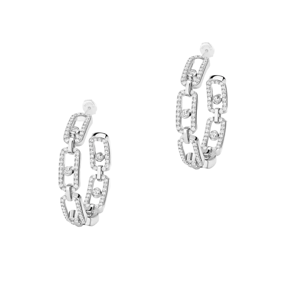 Move Link hoop earrings small