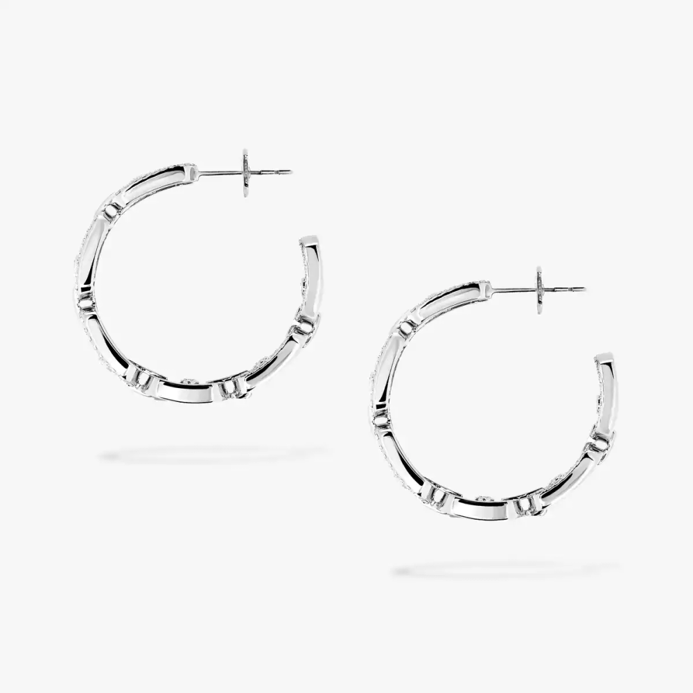 Move Link hoop earrings small