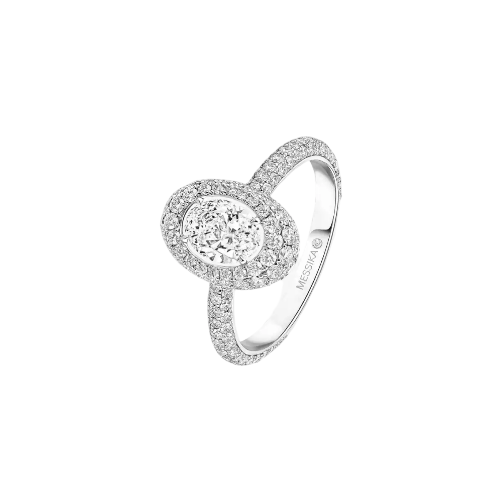 Divine Enigma solitaire ring