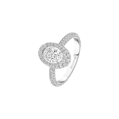 Divine Enigma solitaire ring