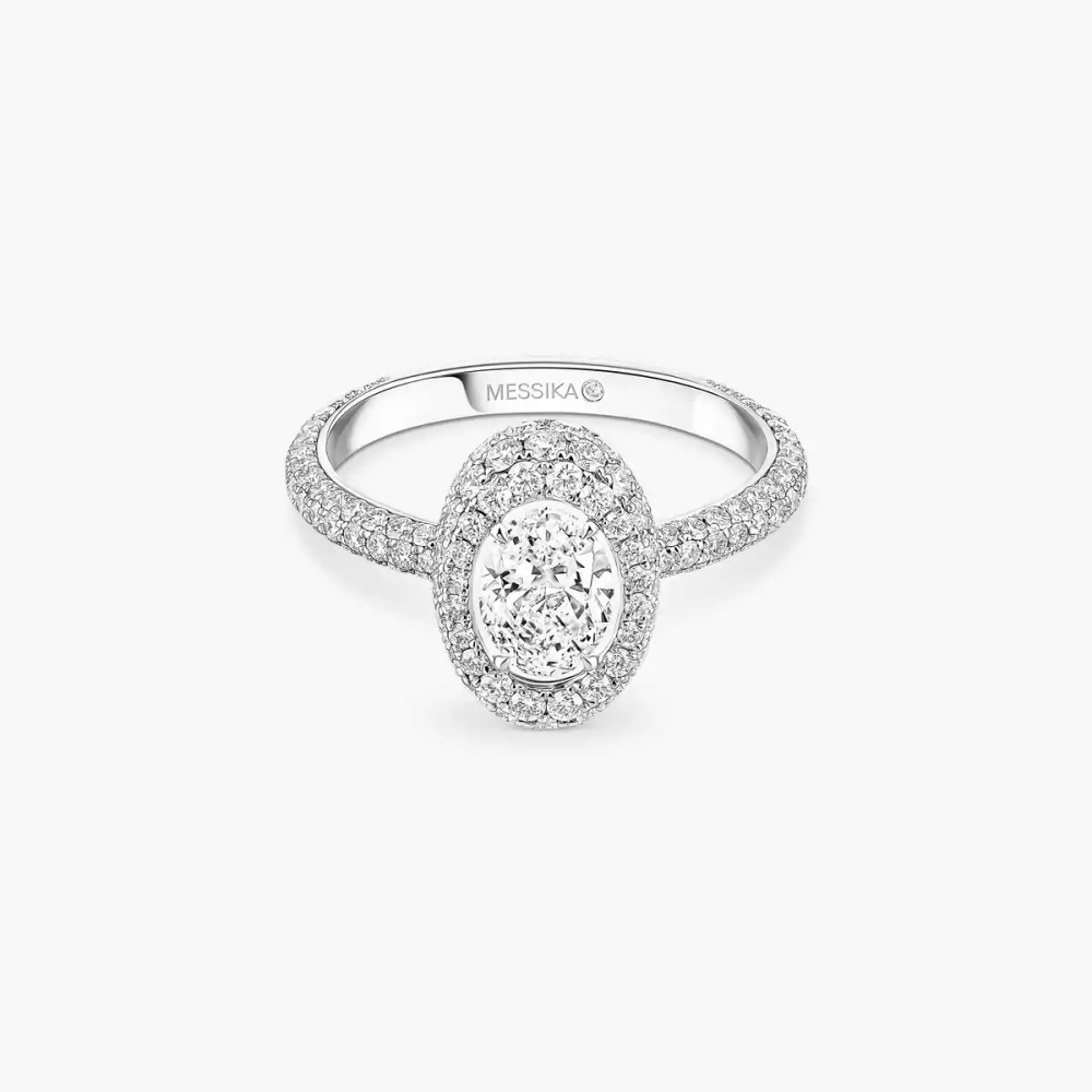 Divine Enigma solitaire ring