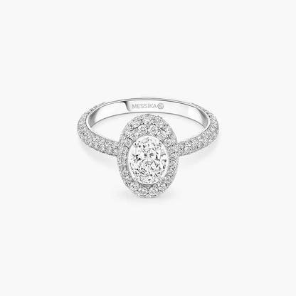 Divine Enigma solitaire ring