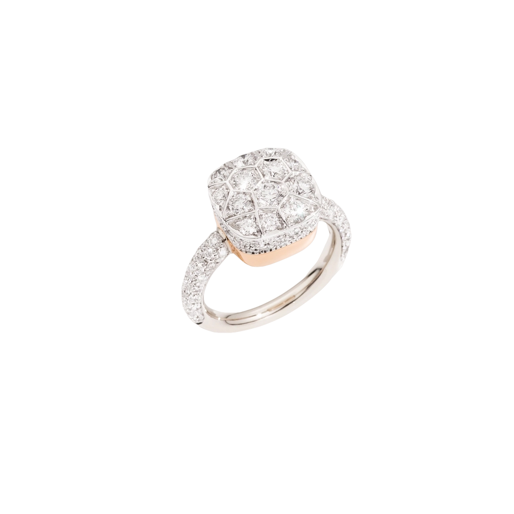 Bague Nudo Solitaire
