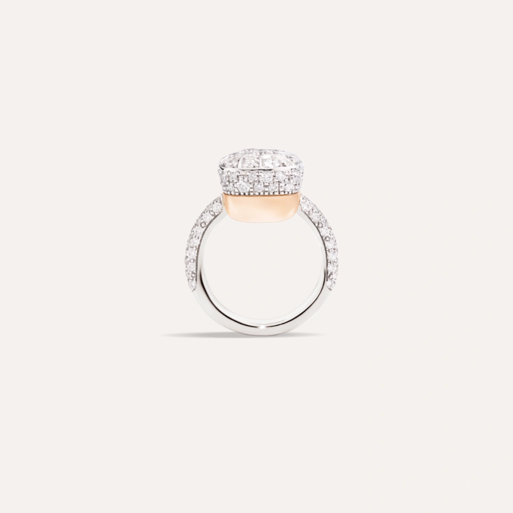 Bague Nudo Solitaire