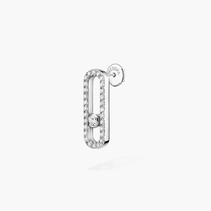Move Uno Einzelner Ohrring Mit Diamanten ausgefasst Rechts