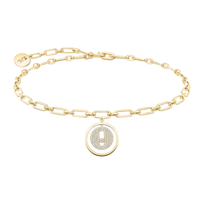 Bracelet de cheville pavé Lucky Move