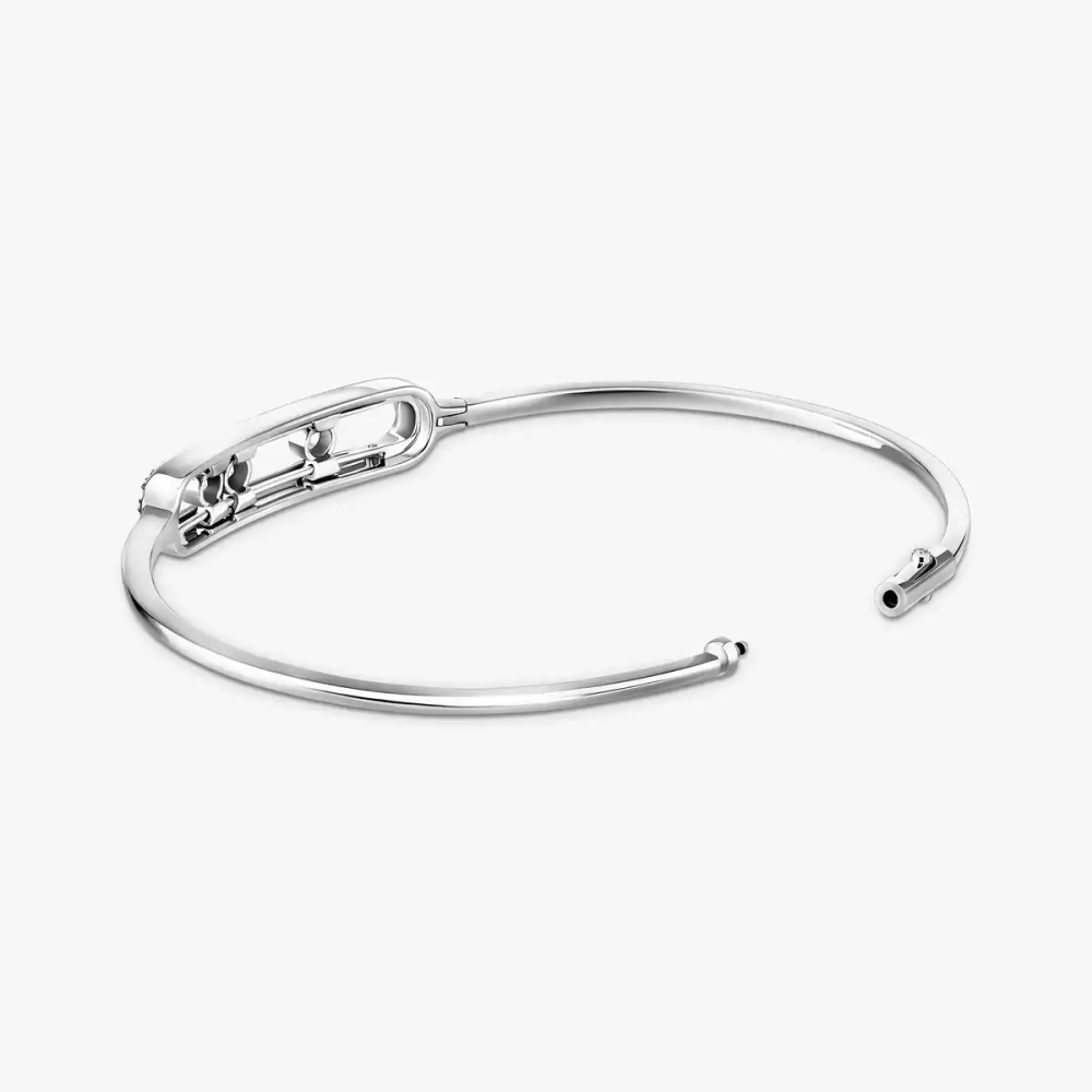 Move pavé thin bracelet