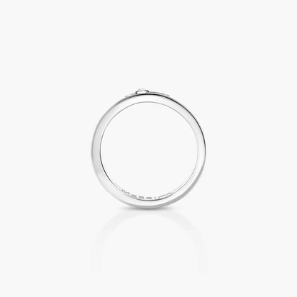 Move Joaillerie Ehering Ring Diamant Weißgold