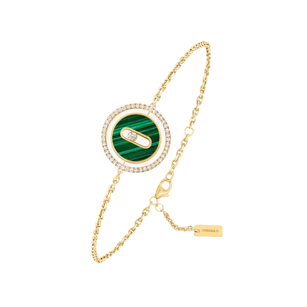 Lucky Move malachite bracelet small