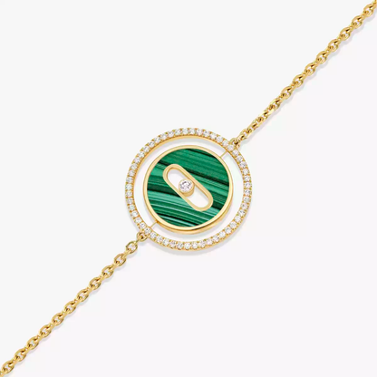 Lucky Move malachite bracelet small