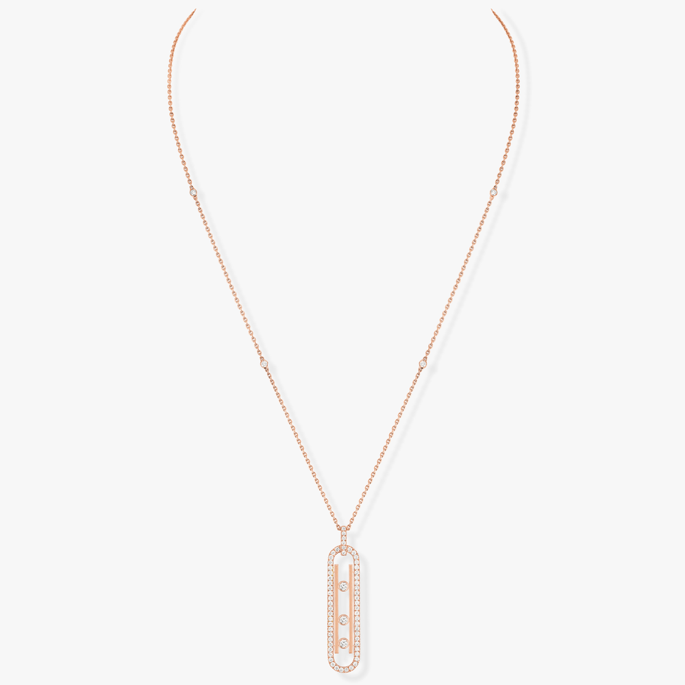 Move 10th Halskette KM Kette Diamant Roségold
