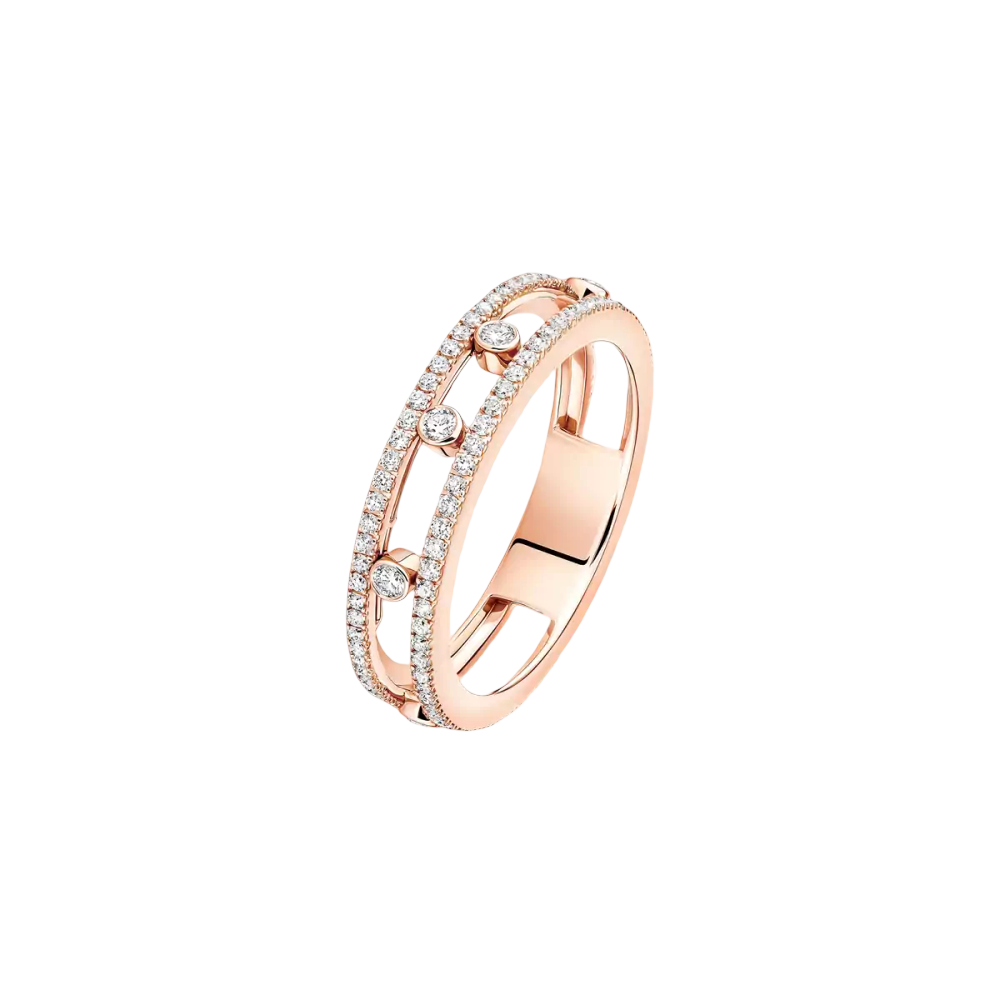 Move Romane thin pavé ring