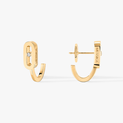Move Uno mini hoop earrings