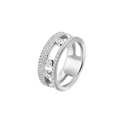 Bague pavée Move Romane