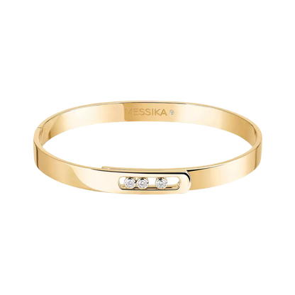 Move Noa Armreif MM Übergrößen Armband Diamant Gelbgold