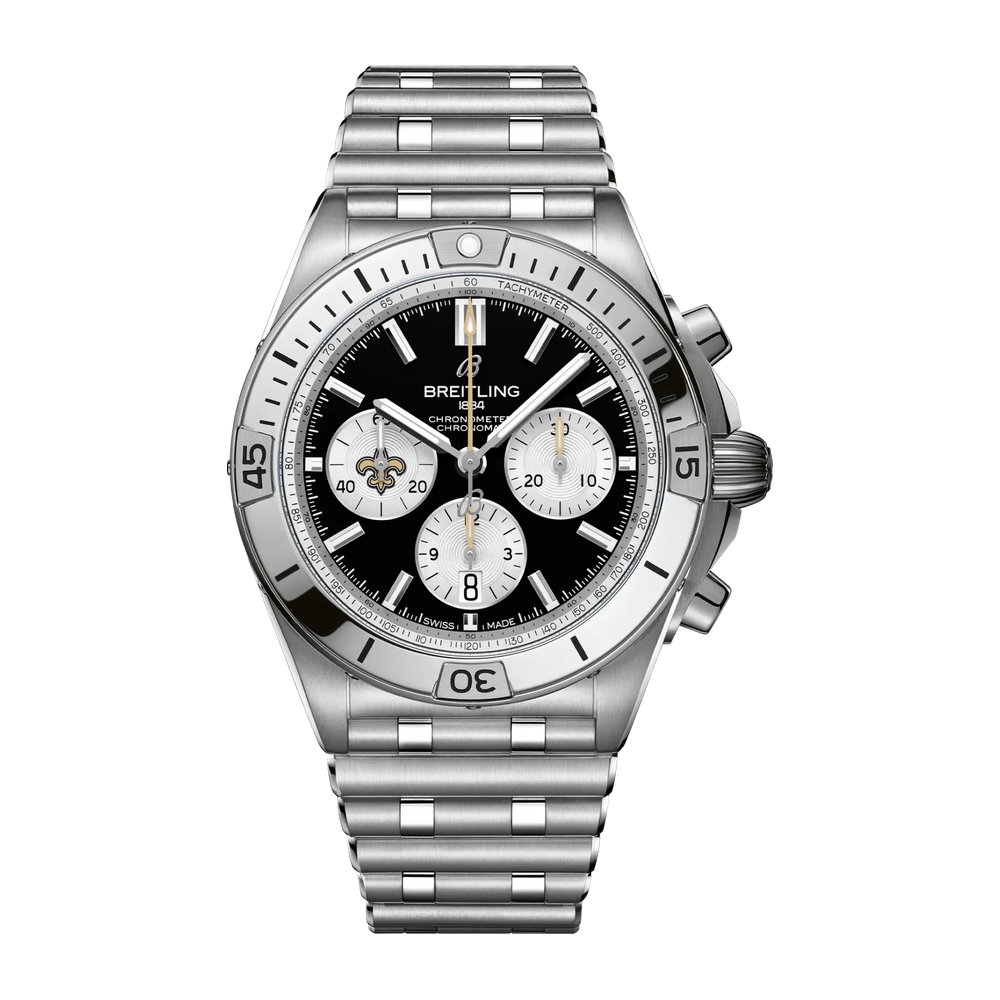 Chronomat B01 42 NFL New Orleans Saints Edition