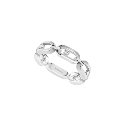 Bague Move Link Bague Diamant Or Blanc