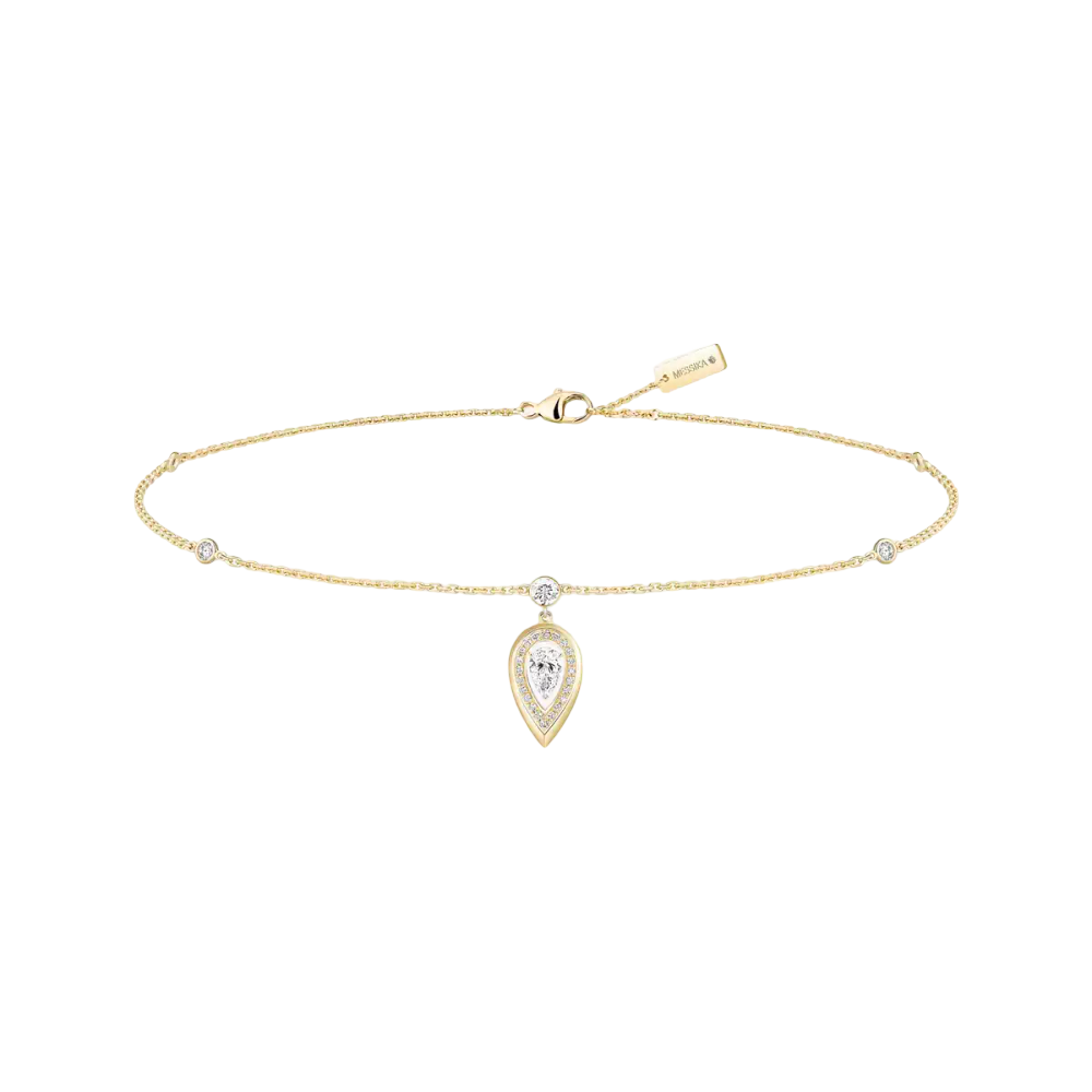 Fiery ankle bracelet