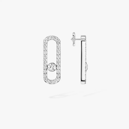 Move Uno pavé earrings