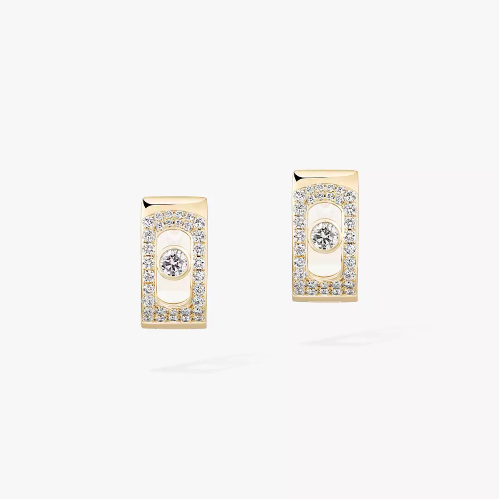 Move Noa pavé hoop earrings
