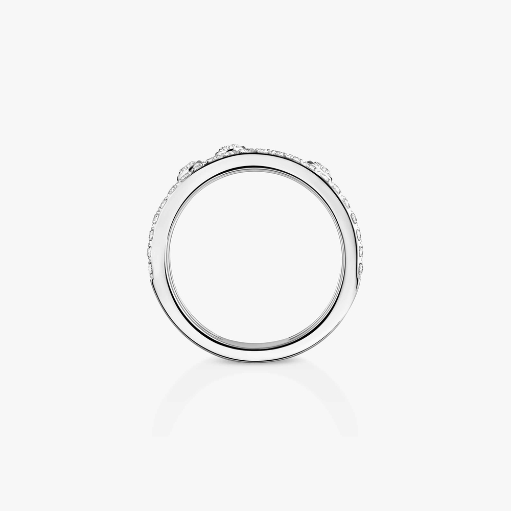 Move Romane LM Pavé White Gold Diamond Ring