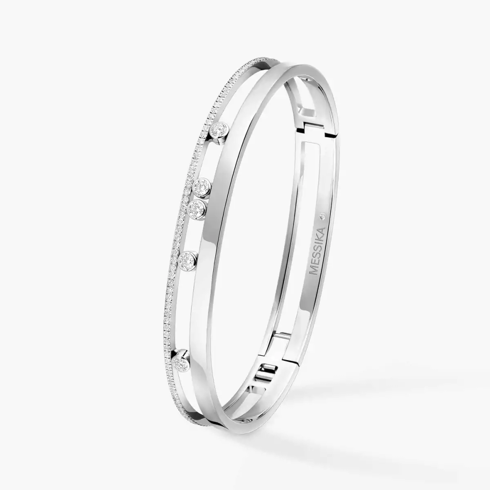 Move Romane half pavé bracelet, small model