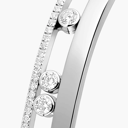 Move Romane half pavé bracelet, small model