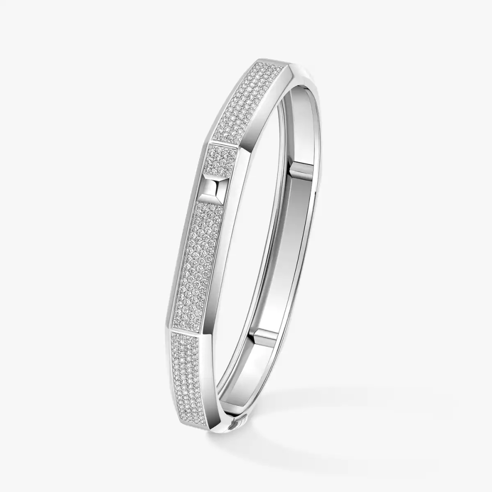 Moderniste pavé bracelet medium