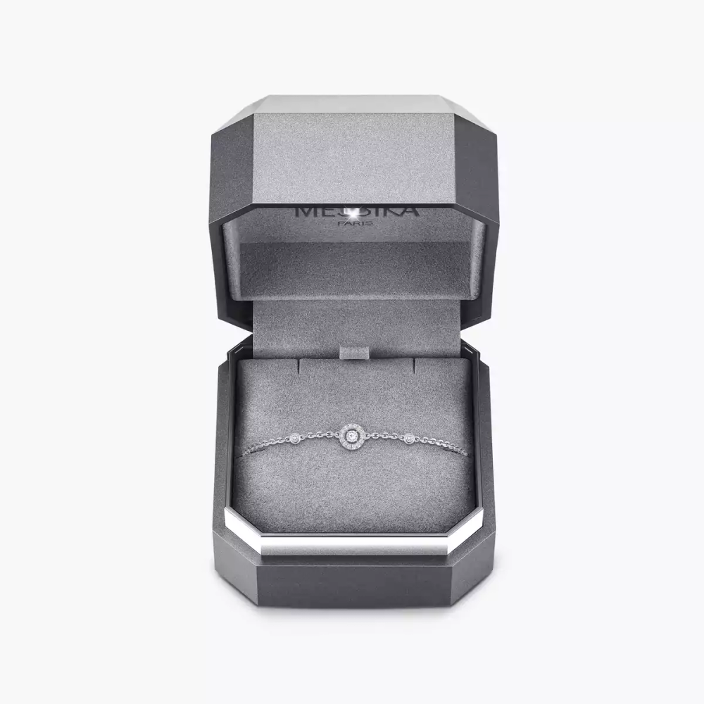 Bracelet Joy XS Bracelet Diamant Or Blanc