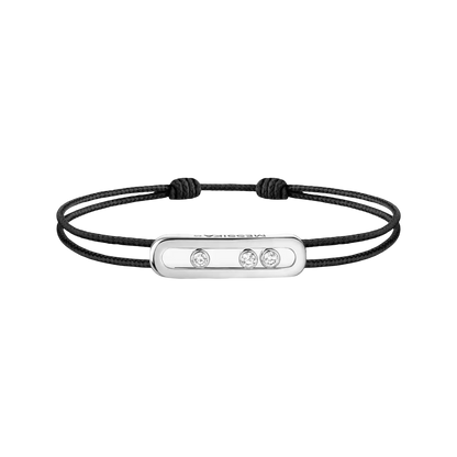 Messika Care(s) Armband Schnur Schwarz