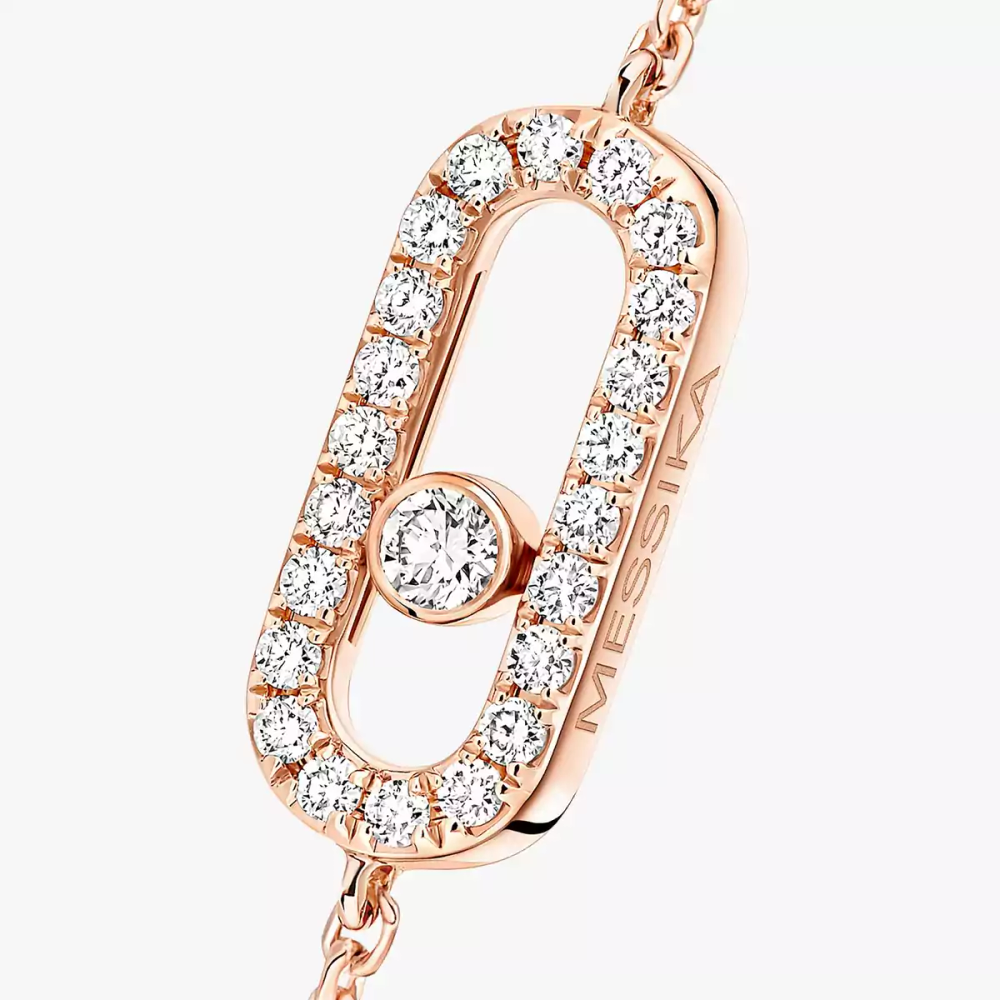 Move Uno pavé bracelet, mini model - child's size
