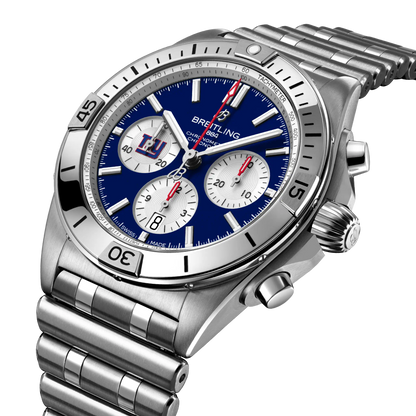 Chronomat B01 42 NFL New York Giants Edition